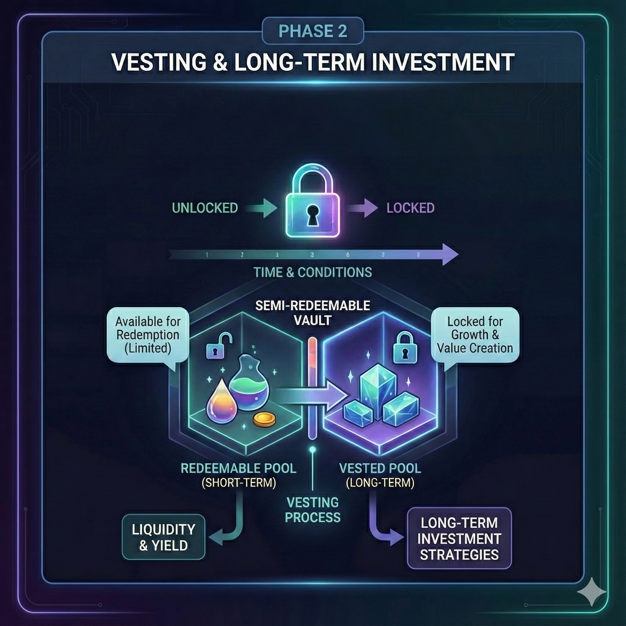 Semi-redeemable vaults illustration 2